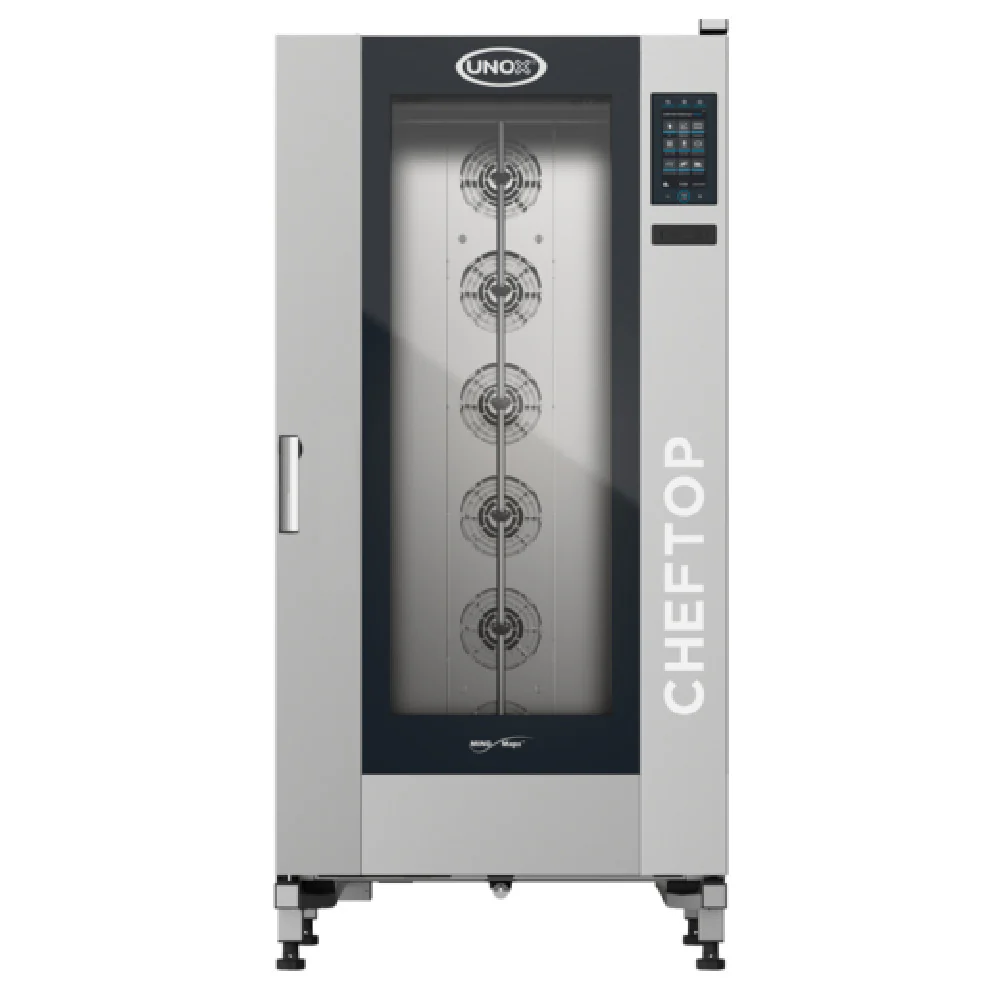 UNOX XAVL-2021-DPLS 35 Inch Electric Combi Oven Steam Generator Stainless Steel