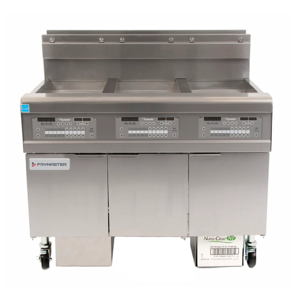 Frymaster FPGL330CA_NAT 47 Inch Gas Deep Fryer Battery Built In Filtration 210000 BTU Frymaster FPGL330CA_NAT 47 Inch Gas Deep Fryer Battery Built In Filtration 210000 BTU