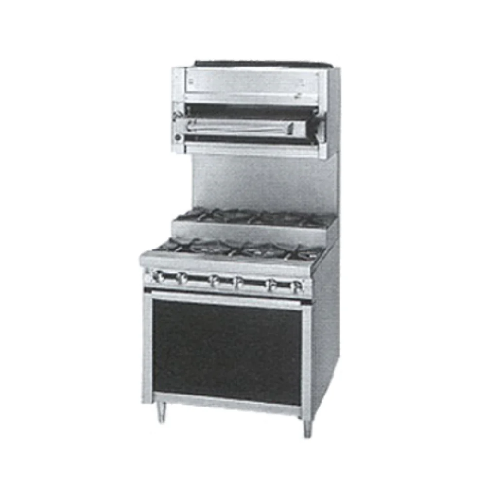 Jade Range JTRHE-5-5_LP 60 Inch Gas Range Titan Heavy Duty with 10 Burners 300000 BTU Jade Range JTRHE-5-5_LP 60 Inch Gas Range Titan Heavy Duty with 10 Burners 300000 BTU