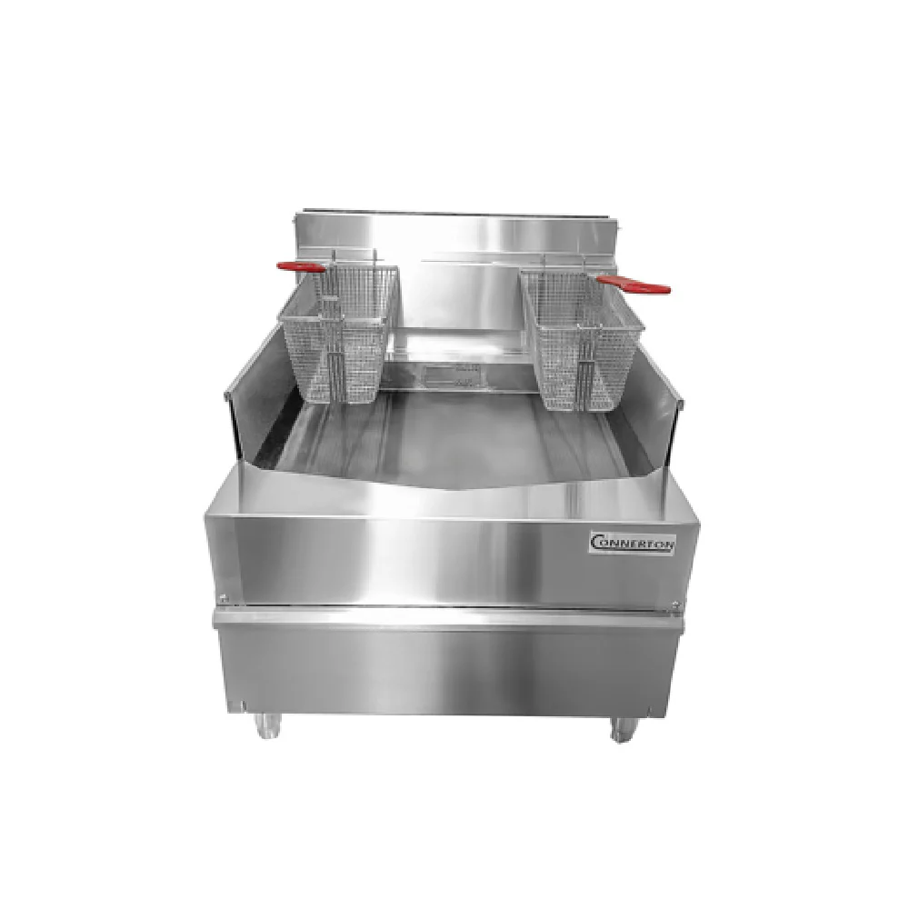 Connerton Cooking CSF-24 SHALLOW FRYER_NAT Fryer Gas Counter Top Unit Connerton Cooking CSF-24 SHALLOW FRYER_NAT Fryer Gas Counter Top Unit