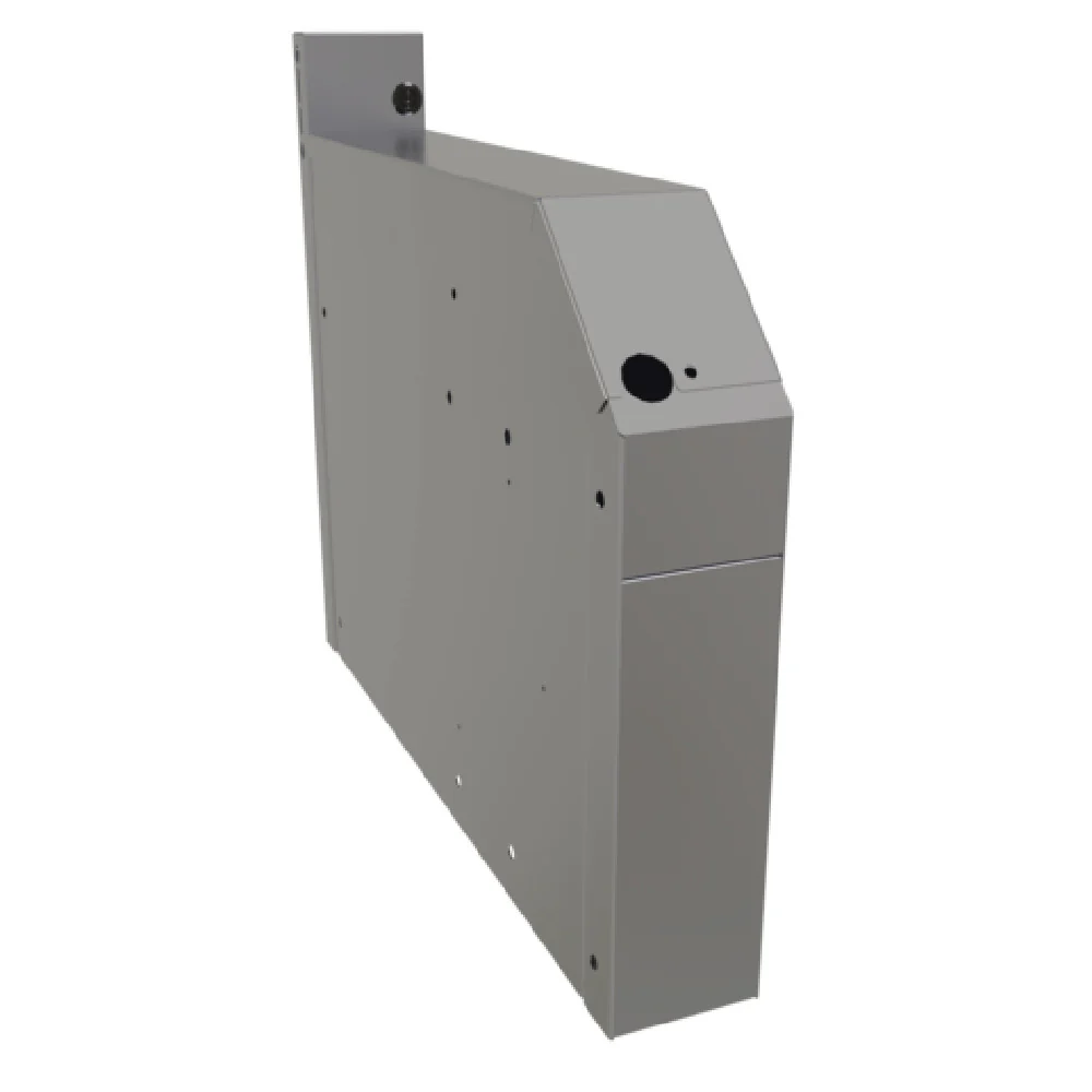 Glastender SMHB-4 4 Inch Soda Manifold Housing Stainless Steel with Removable Cover