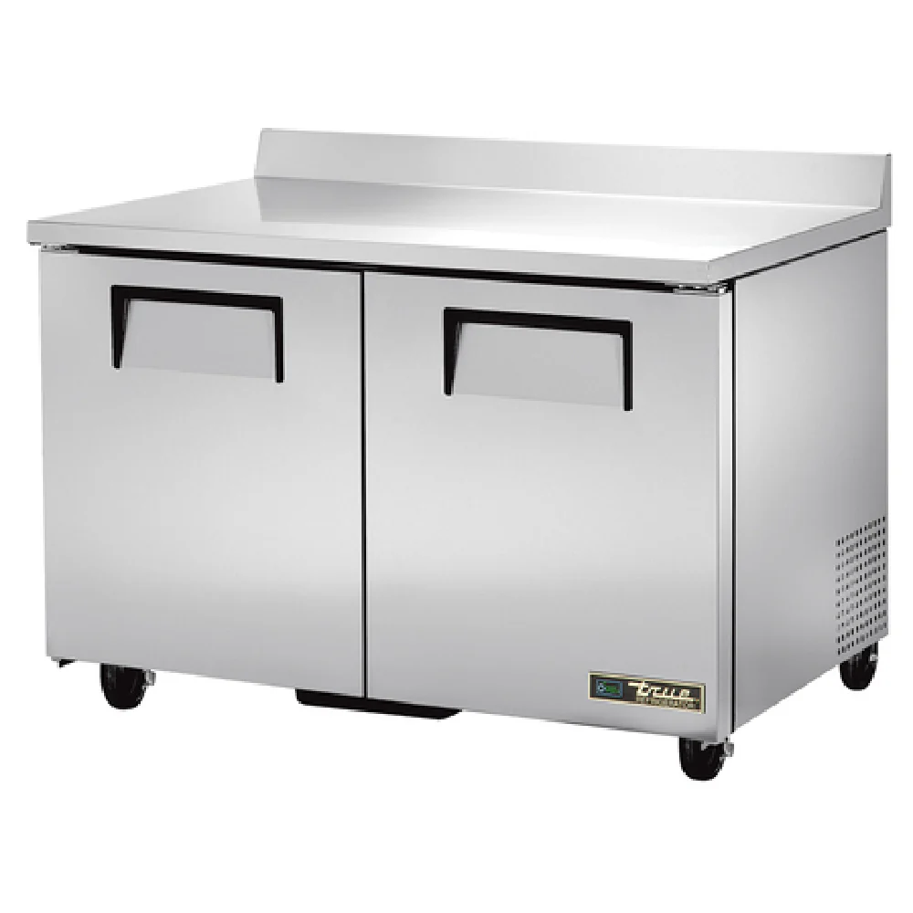 True Refrigeration TWT-48-HC 48 Inch Work Top Refrigerator with Rear Mounted Self-contained Refrigeration True Refrigeration TWT-48-HC 48 Inch Work Top Refrigerator with Rear Mounted Self-contained Refrigeration