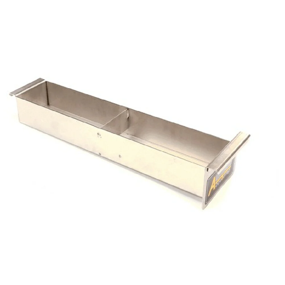 Accutemp AT2A-2552-2 6.75 Inch Stainless Steel Grease Tray Locking Assembly Accutemp AT2A-2552-2 6.75 Inch Stainless Steel Grease Tray Locking Assembly