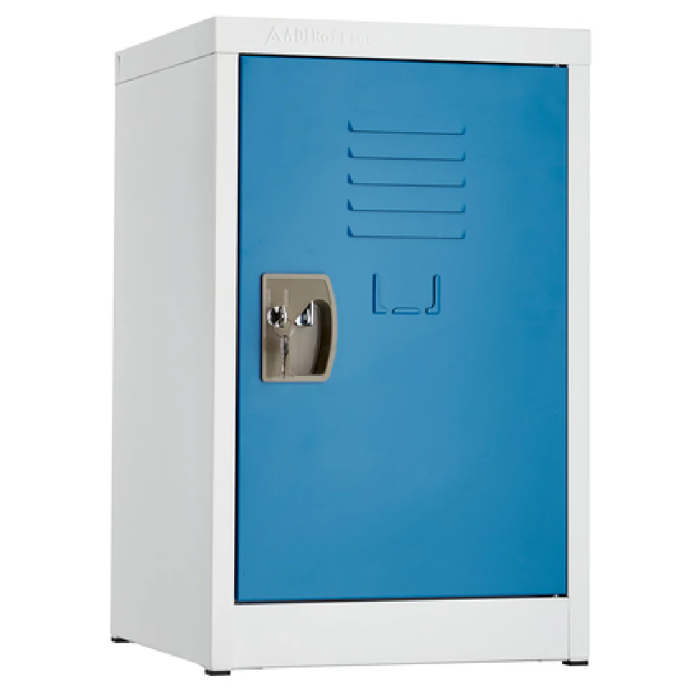 Alpine Industries ADI629-02-BLU 15 Inch Single Tier Locker Steel Blue Finish Alpine Industries ADI629-02-BLU 15 Inch Single Tier Locker Steel Blue Finish