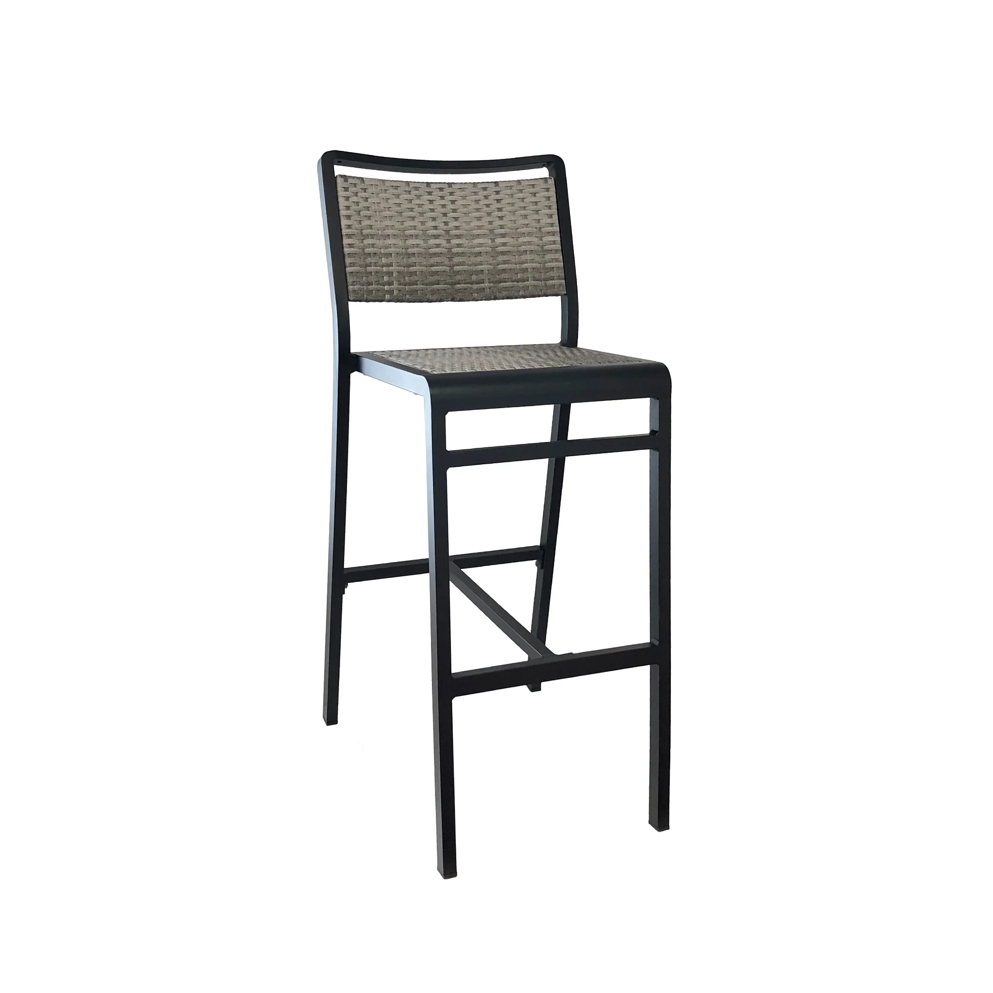 emuamericas, llc A1230-24-76 18 Inch Sid Barstool All-weather Wicker Aluminum Frame emuamericas, llc A1230-24-76 18 Inch Sid Barstool All-weather Wicker Aluminum Frame