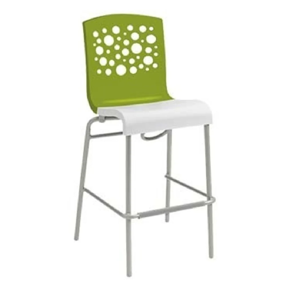 Grosfillex UT836152 18 Inch Stacking Bar Stool Resin Back Resin Seat Grosfillex UT836152 18 Inch Stacking Bar Stool Resin Back Resin Seat
