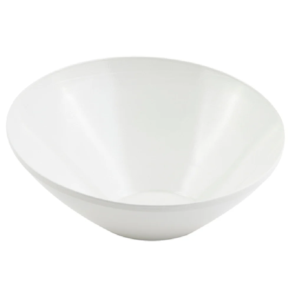 Bon Chef 2710BLKSPKLD 9 Oz Aluminum Slant Bowl 5-1/2 Inch Black Speckled