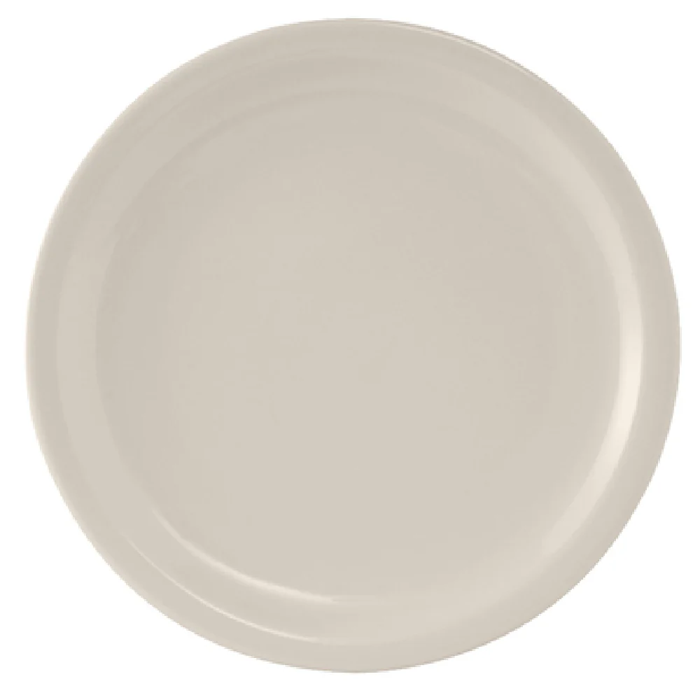 Tuxton TNR-007 7-1/4 Inch Diameter Round Plate Narrow Rim Ceramic Lead-Free Tuxton TNR-007 7-1/4 Inch Diameter Round Plate Narrow Rim Ceramic Lead-Free