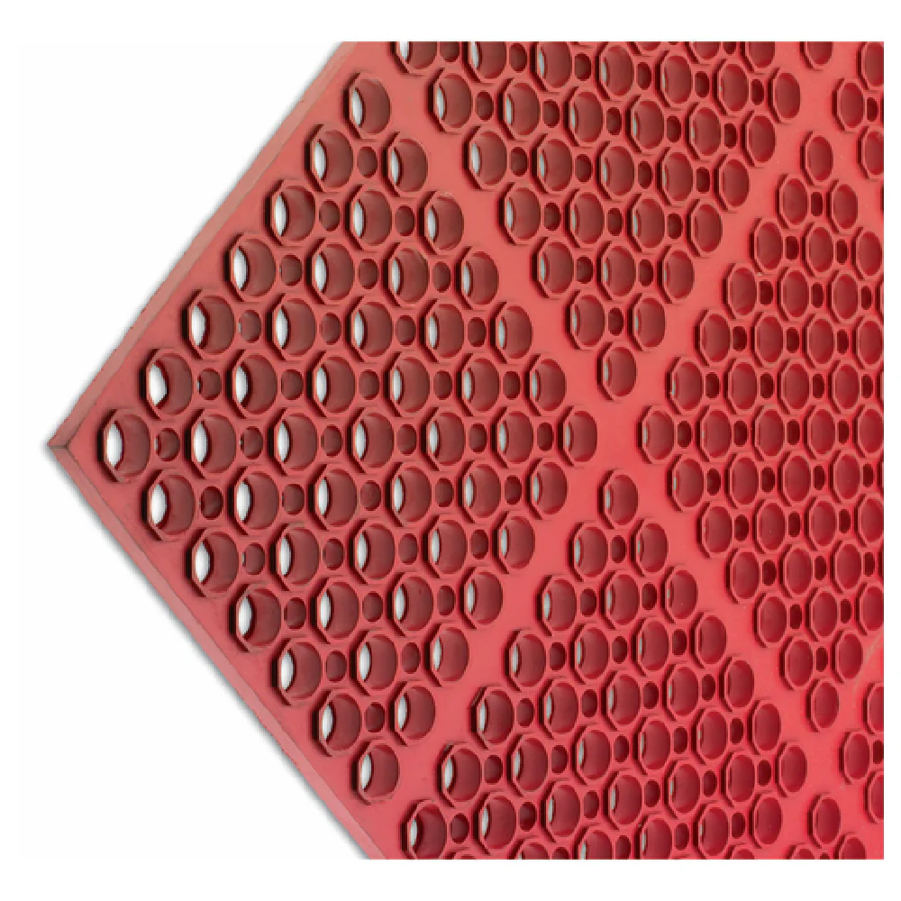 San Jamar KM2200B 36 Inch Kitchen Mat Rubber Anti-Fatigue Grease Proof Red San Jamar KM2200B 36 Inch Kitchen Mat Rubber Anti-Fatigue Grease Proof Red