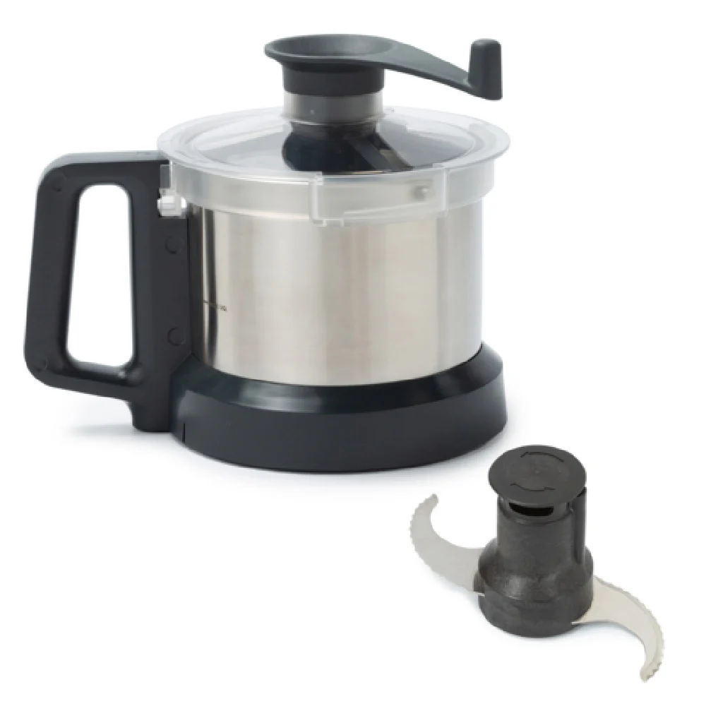 Eurodib 650231 Dito Sama Bowl For 2.6lt Cutter Mixer Stainless Steel Microtoothed Rotor
