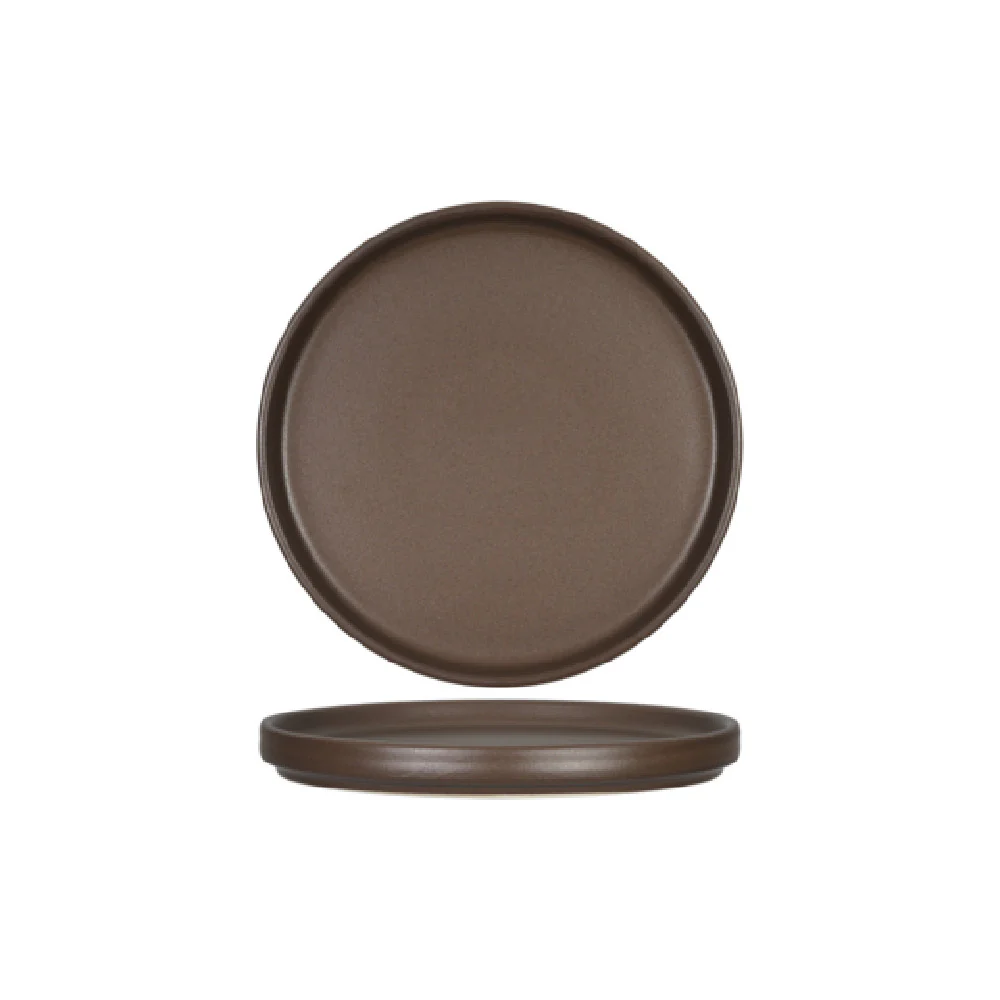 Tuxton VNAS064 6-1/2 Inch Round Plate Microwave and Dishwasher Safe Porcelain Tuxton VNAS064 6-1/2 Inch Round Plate Microwave and Dishwasher Safe Porcelain
