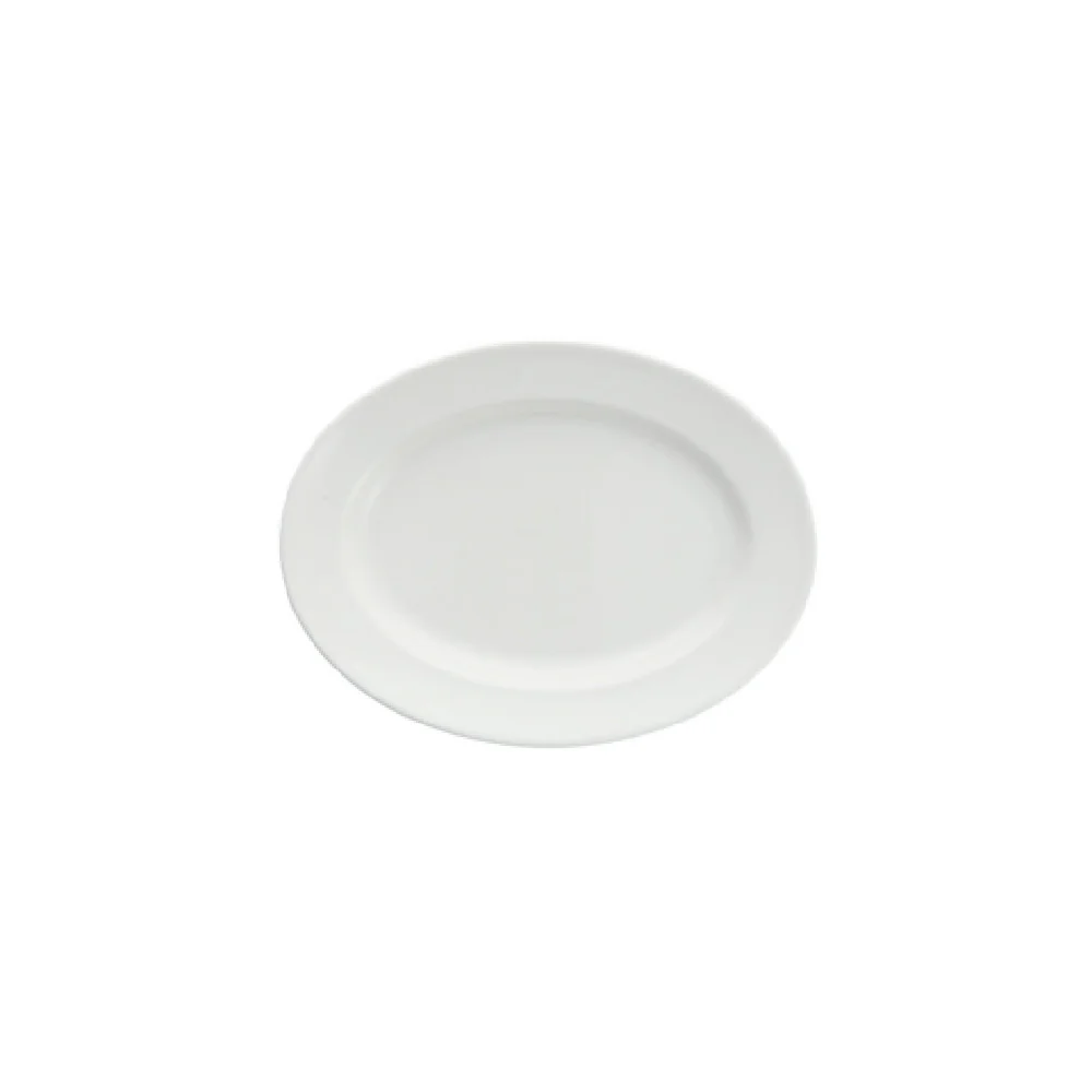 Fortessa 6200.F0000.22 7.25 Inch Oval Platter with White Vitrified China Fortessa 6200.F0000.22 7.25 Inch Oval Platter with White Vitrified China