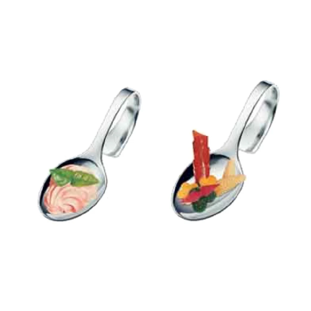 BauscherHepp 12.8345.6040 4-1/2 Inch Happy Spoon Stainless Steel