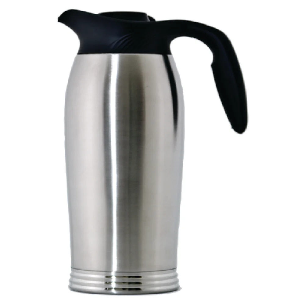Service Ideas 10-00185-000 5.5 Inch Brew-In Carafe with Lid Stainless Steel Service Ideas 10-00185-000 5.5 Inch Brew-In Carafe with Lid Stainless Steel