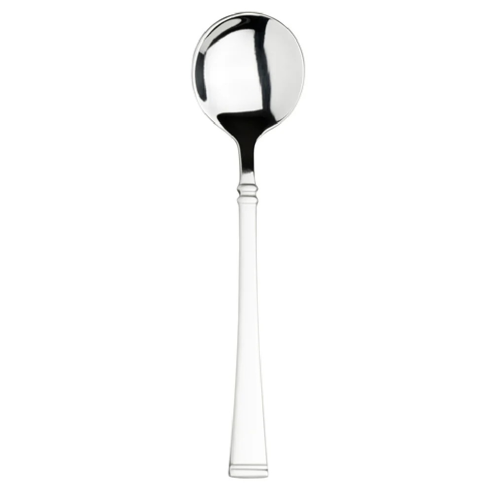 Steelite 5730SX002 5-3/4 Inch Bouillon Soup Spoon Hamilton Brushed 18/10 Stainless Steel Steelite 5730SX002 5-3/4 Inch Bouillon Soup Spoon Hamilton Brushed 18/10 Stainless Steel