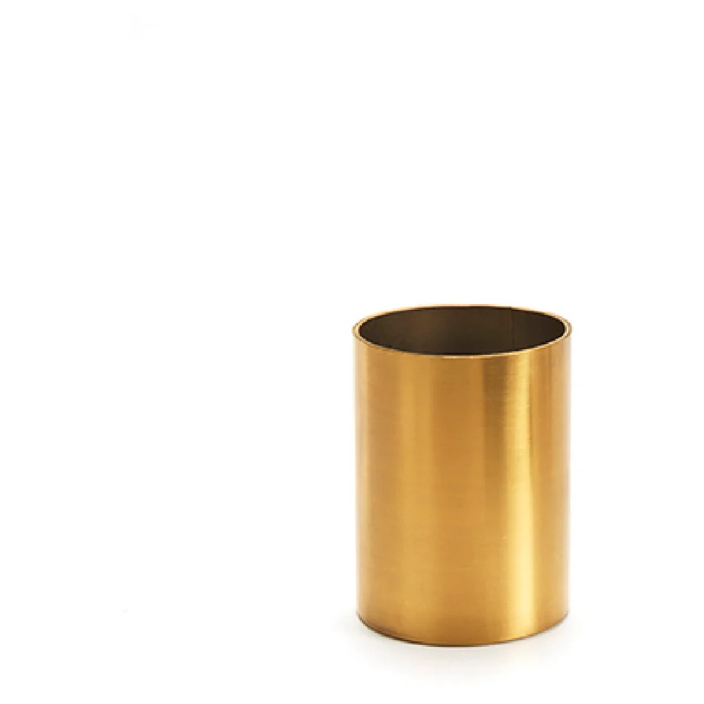 American Metalcraft GSPH2 2 Inch Diameter Sugar Packet Holder Stainless Steel Gold Finish