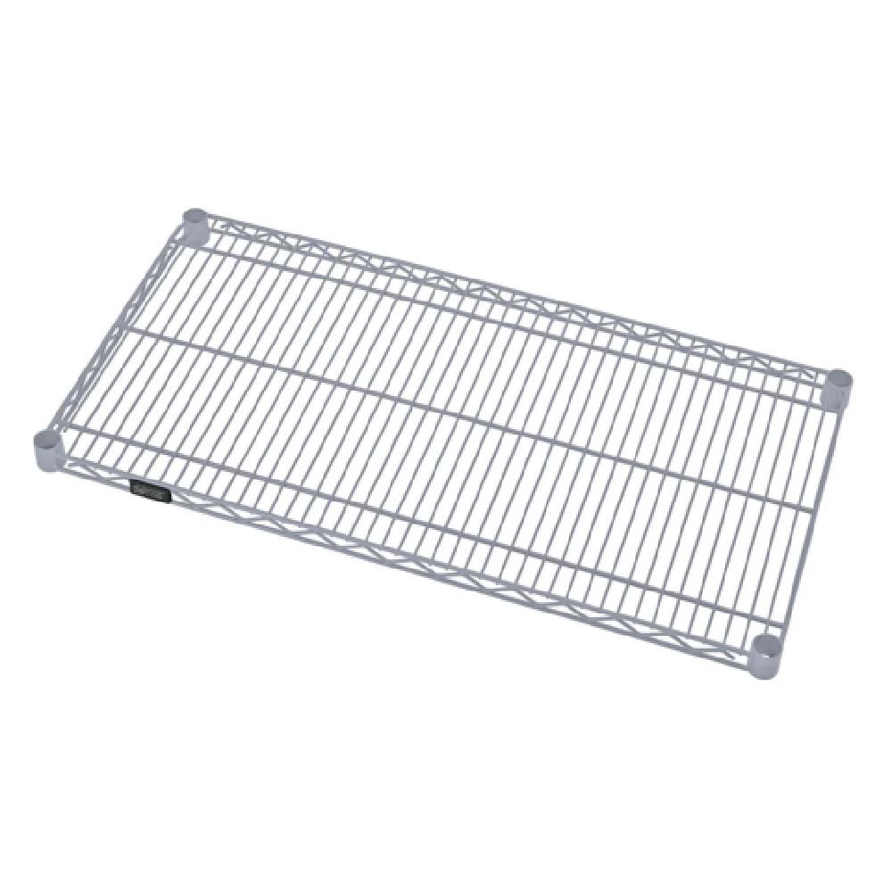 Quantum 1848GY 48 Inch Wire Shelf Gray Epoxy Antimicrobial Steel 600 to 800 Lb Capacity Quantum 1848GY 48 Inch Wire Shelf Gray Epoxy Antimicrobial Steel 600 to 800 Lb Capacity