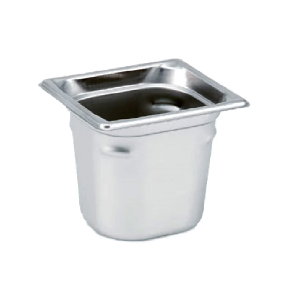 Vollrath 90662 2.4 Quart Super Pan 3 Gastronorm Stainless Steel Pan