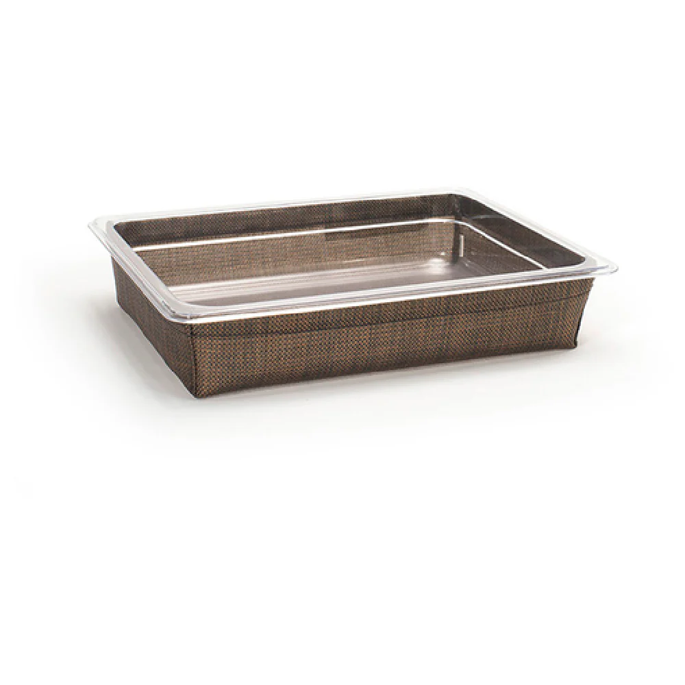 FOH BHO136COV21 1/2 Size Metroweave Housing/Pan Set Shallow Mesh Copper Includes One BHO129COV21 1/2 Size Metroweave® Housing Shallow Mesh Copper