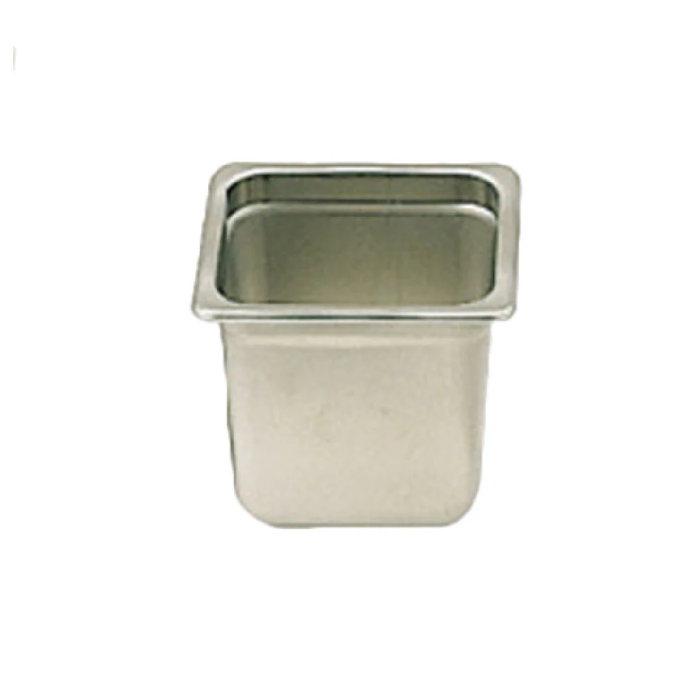 Thunder Group STPA2166 6.93 Inch 1/6 Size Steam Table Pan Anti-Jam Stainless Steel Thunder Group STPA2166 6.93 Inch 1/6 Size Steam Table Pan Anti-Jam Stainless Steel