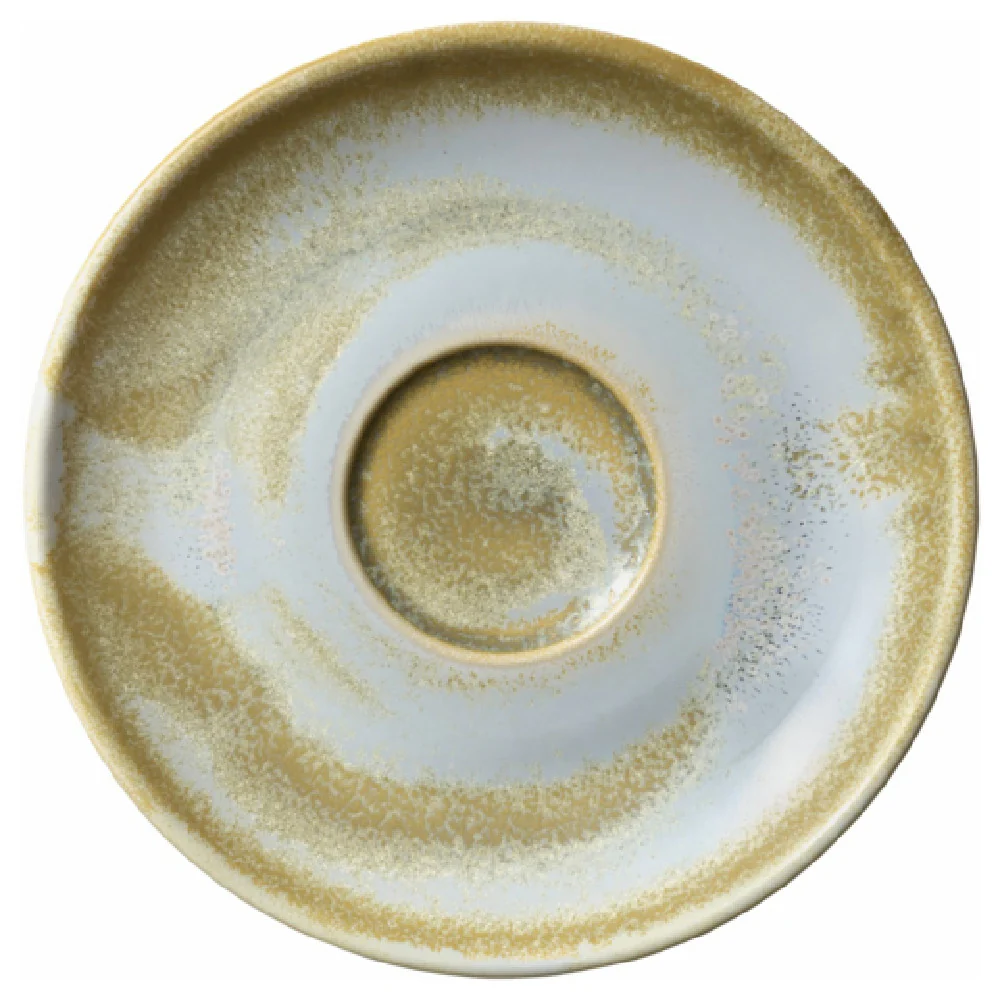 Libbey 801690841000100 4.5 Inch Round Saucer Porcelain Breeze Heart and Soul