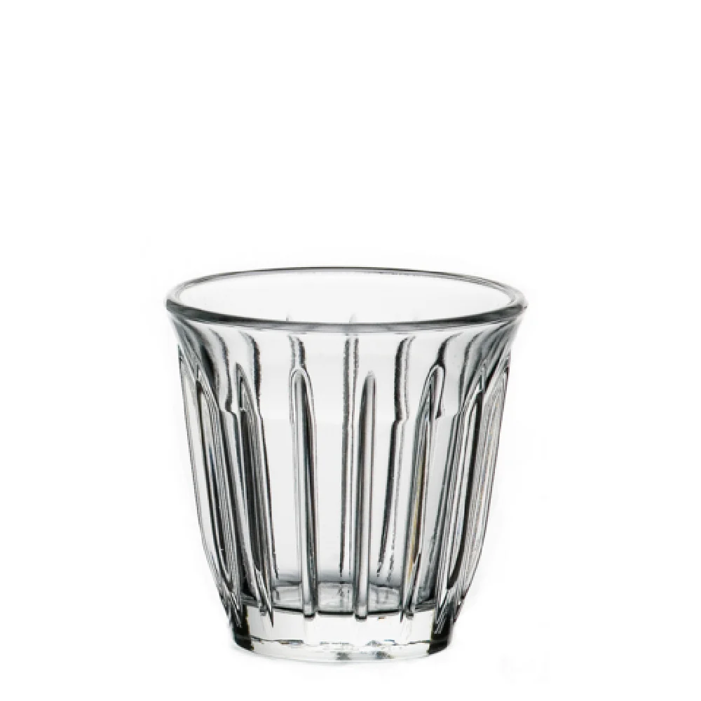 La Rochere North America 622801 3.5oz Zinc Espresso Cup Clear Durable & Dishwasher Safe 6 Packs