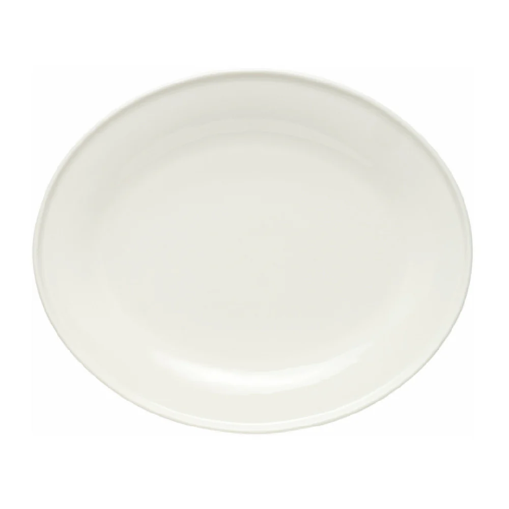 Libbey 109708 13-1/8 Inch Oval Platter Porcelain White Royal Rideau Finish Libbey 109708 13-1/8 Inch Oval Platter Porcelain White Royal Rideau Finish