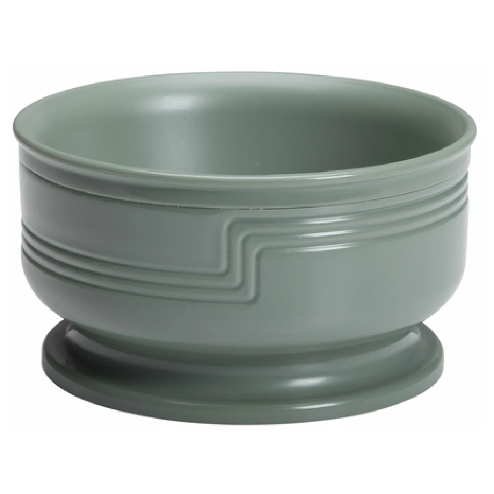 Cambro MDSB9447 9 Oz Plastic Soup Salad Pasta Cereal Bowl with Dishwasher Safe Green