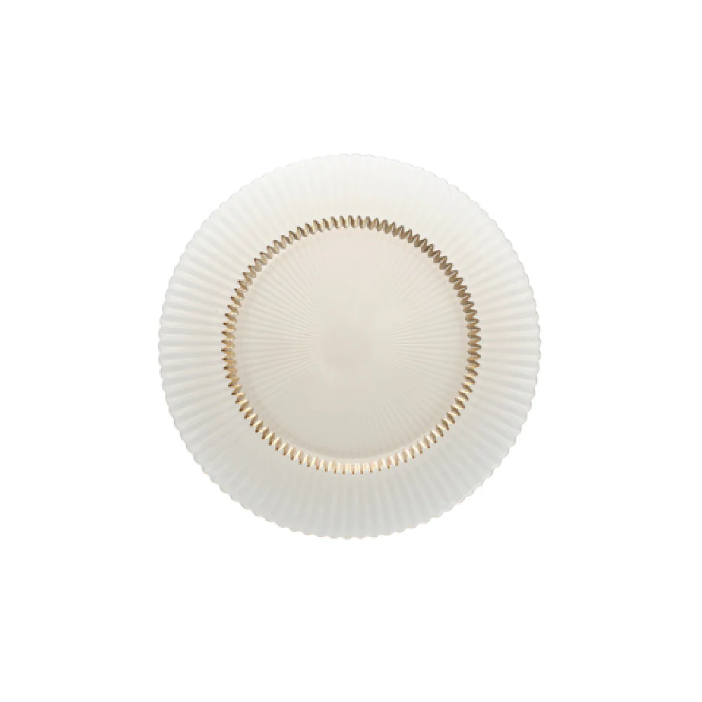 Fortessa ARCHIE.GG.05 Archie Ginger Gold Dinner Plate Glass 10.6 Fortessa ARCHIE.GG.05 Archie Ginger Gold Dinner Plate Glass 10.6