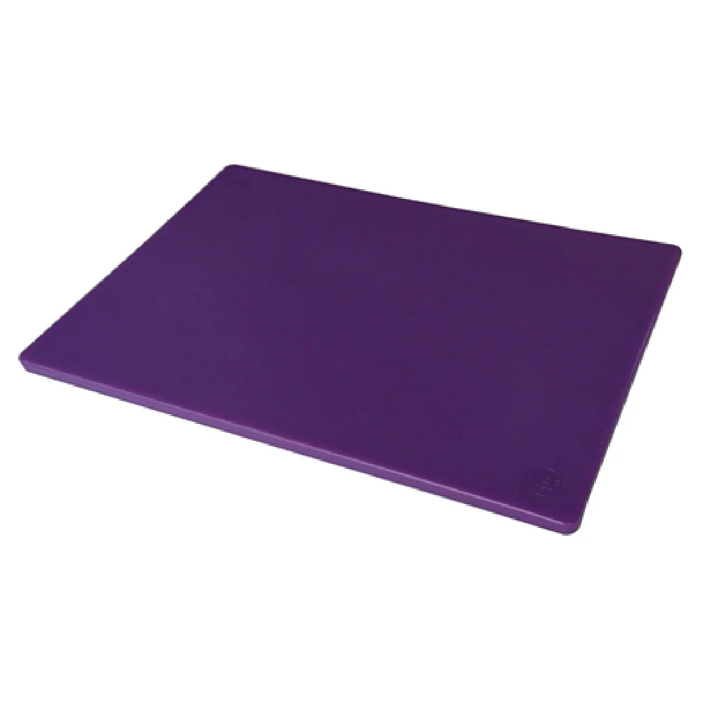 Omcan 44276 15 Inch Dishwasher Safe Rigid Cutting Board Purple Plastic Omcan 44276 15 Inch Dishwasher Safe Rigid Cutting Board Purple Plastic