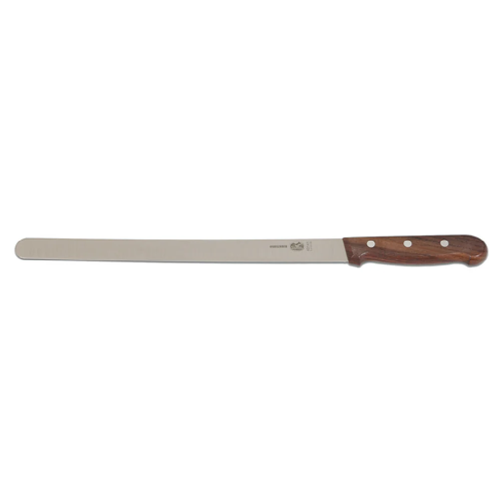 JB Prince V821 12 12 Inch Narrow Flexible Knife High Carbon Stainless Steel Rosewood Handle JB Prince V821 12 12 Inch Narrow Flexible Knife High Carbon Stainless Steel Rosewood Handle