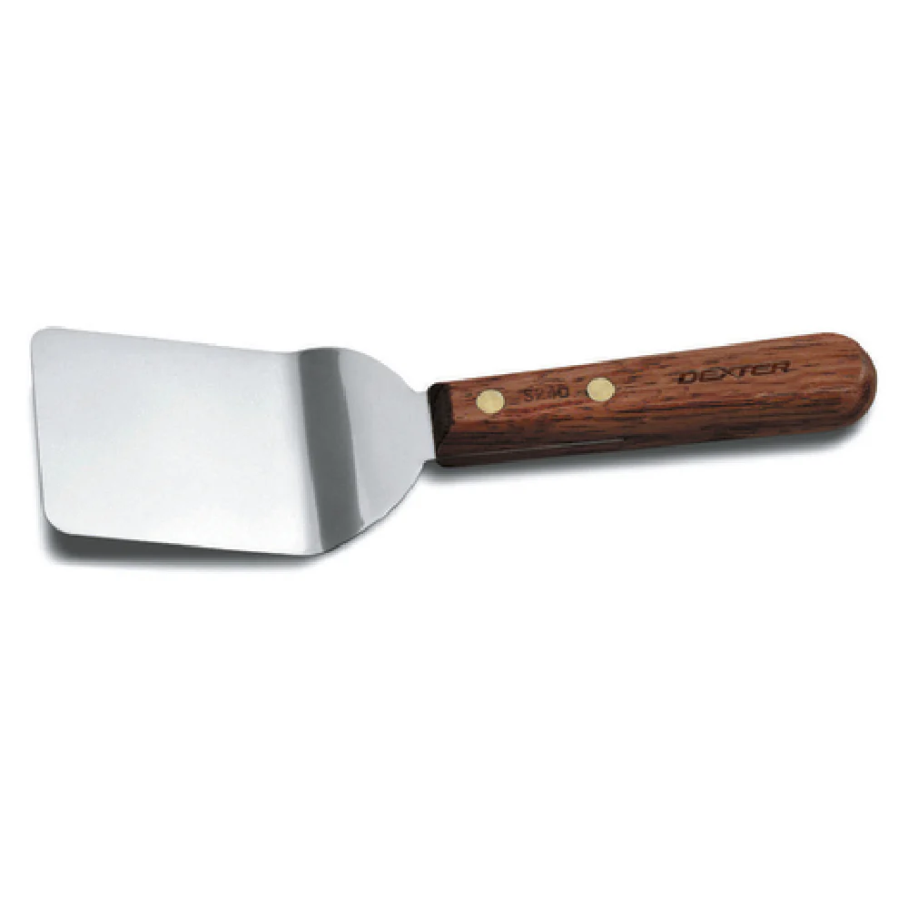 Dexter 19660 2-1/2 Inch Solid Turner with Rosewood Handle Stainless Steel
