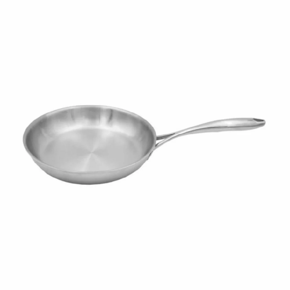 Tuxton WTPH-1001 10 Inch Fry Pan Induction Ready Stainless Steel with Aluminum Core Tuxton WTPH-1001 10 Inch Fry Pan Induction Ready Stainless Steel with Aluminum Core