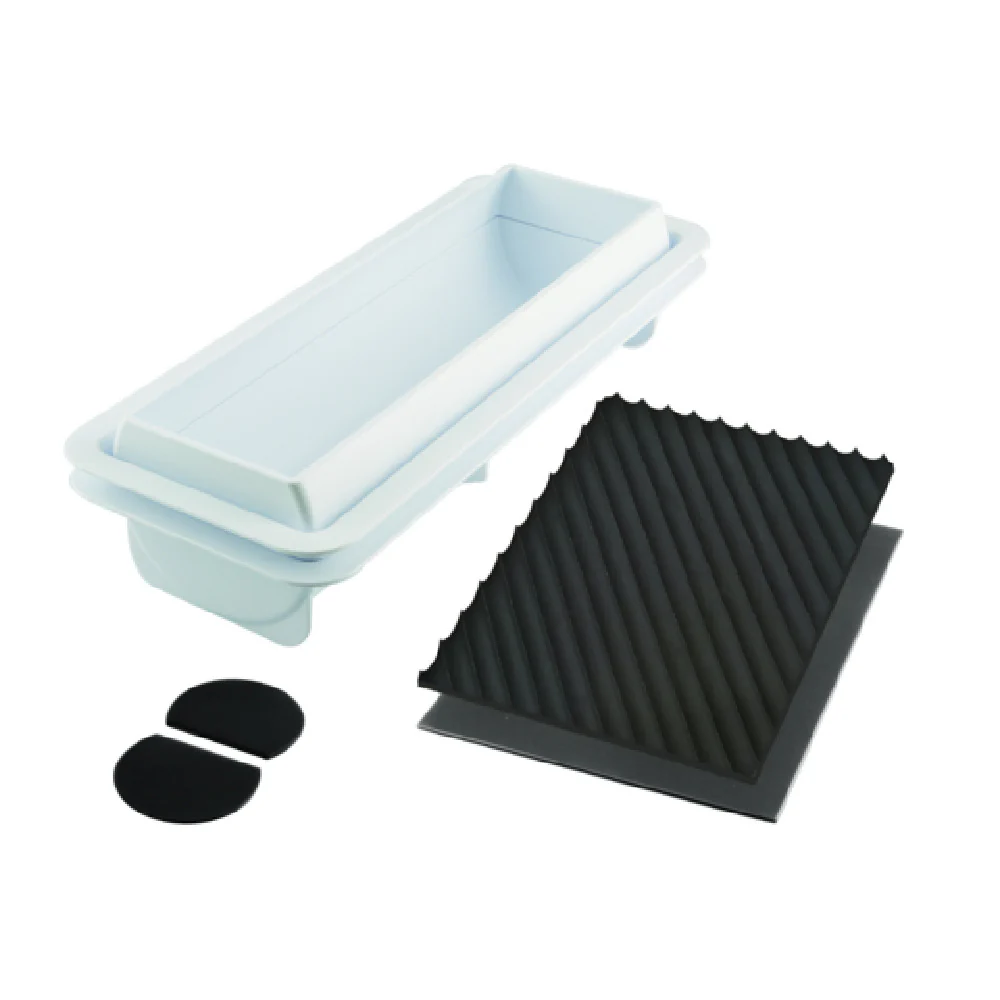 Louis Tellier KIT SPIRAL ROLL 1.22 Inch Diameter Food Mold Silicone Tritan