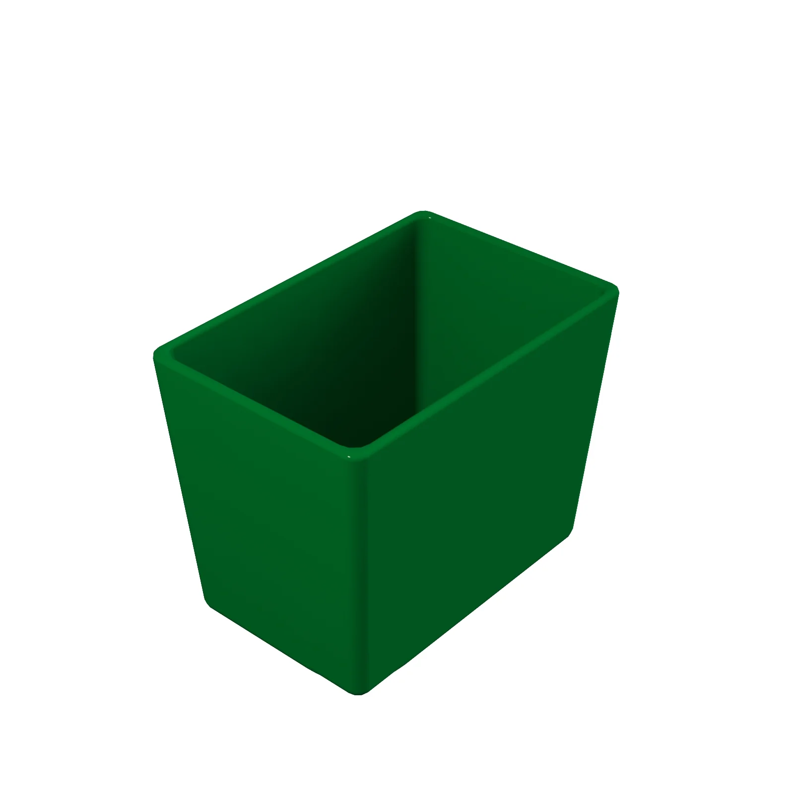 Tablecraft CW5022GN 1-5/8 Quart Ninth Size Food Pan Cast Aluminum Cold Holding Green