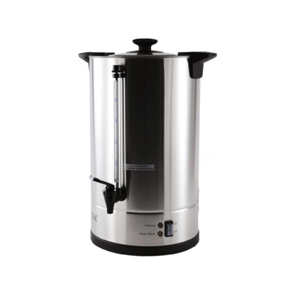 CAC China BVCM-110 10-5/8 Inch Urn Coffee Maker Electric Stainless Steel with Locking Lid CAC China BVCM-110 10-5/8 Inch Urn Coffee Maker Electric Stainless Steel with Locking Lid