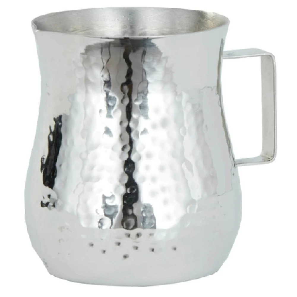 American Metalcraft CHS4 4 Oz. Bell Creamer Stainless Steel Hammered Finish American Metalcraft CHS4 4 Oz. Bell Creamer Stainless Steel Hammered Finish