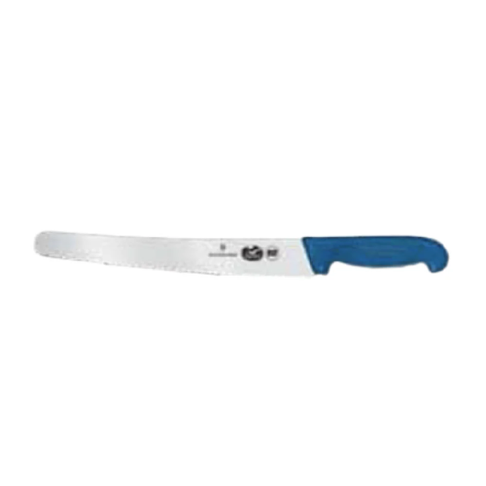 Victorinox 5.2932.26 10-1/4 Inch Serrated Edge Bread Knife with Blue Fibrox Pro Handle Victorinox 5.2932.26 10-1/4 Inch Serrated Edge Bread Knife with Blue Fibrox Pro Handle