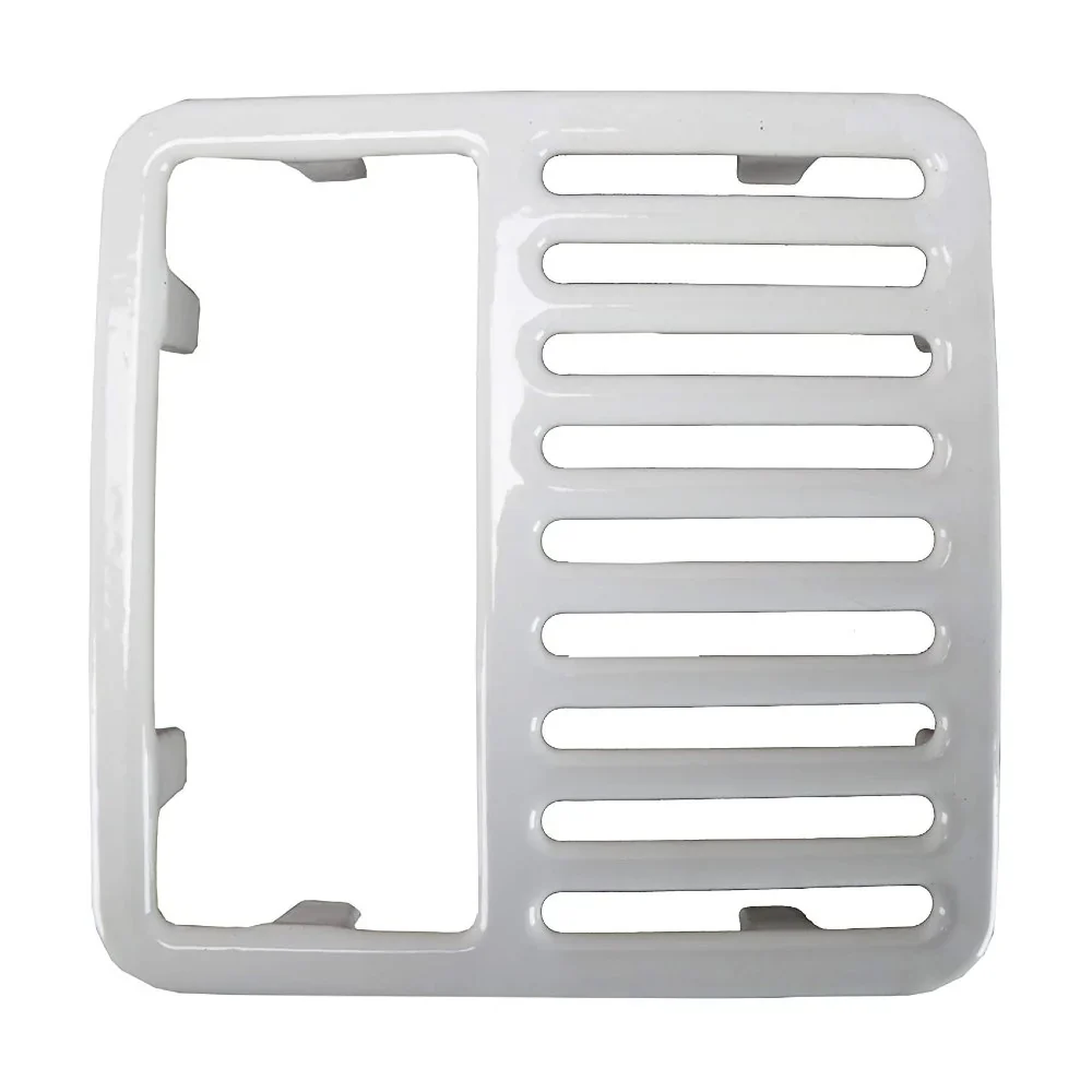 GSW USA FS-T1/2 9-3/8 Inch Top Grate Drain Enameled Cast Iron for Floor Use GSW USA FS-T1/2 9-3/8 Inch Top Grate Drain Enameled Cast Iron for Floor Use