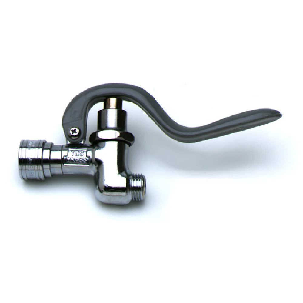T&S Brass B-1420 Self-Closing Spray Valve Quick-connect Socket 3/4-14 UN Male Inlet