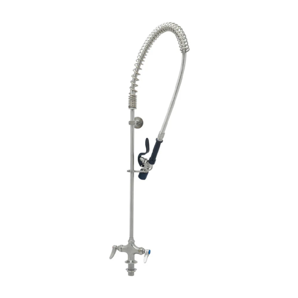 T&S Brass S-0113-BJ 7 Inch Deck Mount Pre-Rinse Faucet Stainless Steel and Durable T&S Brass S-0113-BJ 7 Inch Deck Mount Pre-Rinse Faucet Stainless Steel and Durable