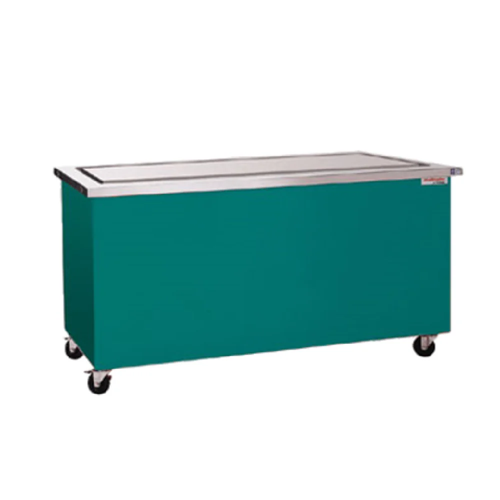 Delfield KCFT-36-NUP 36 Inch Frost Top Serving Counter Stainless Steel with Drain