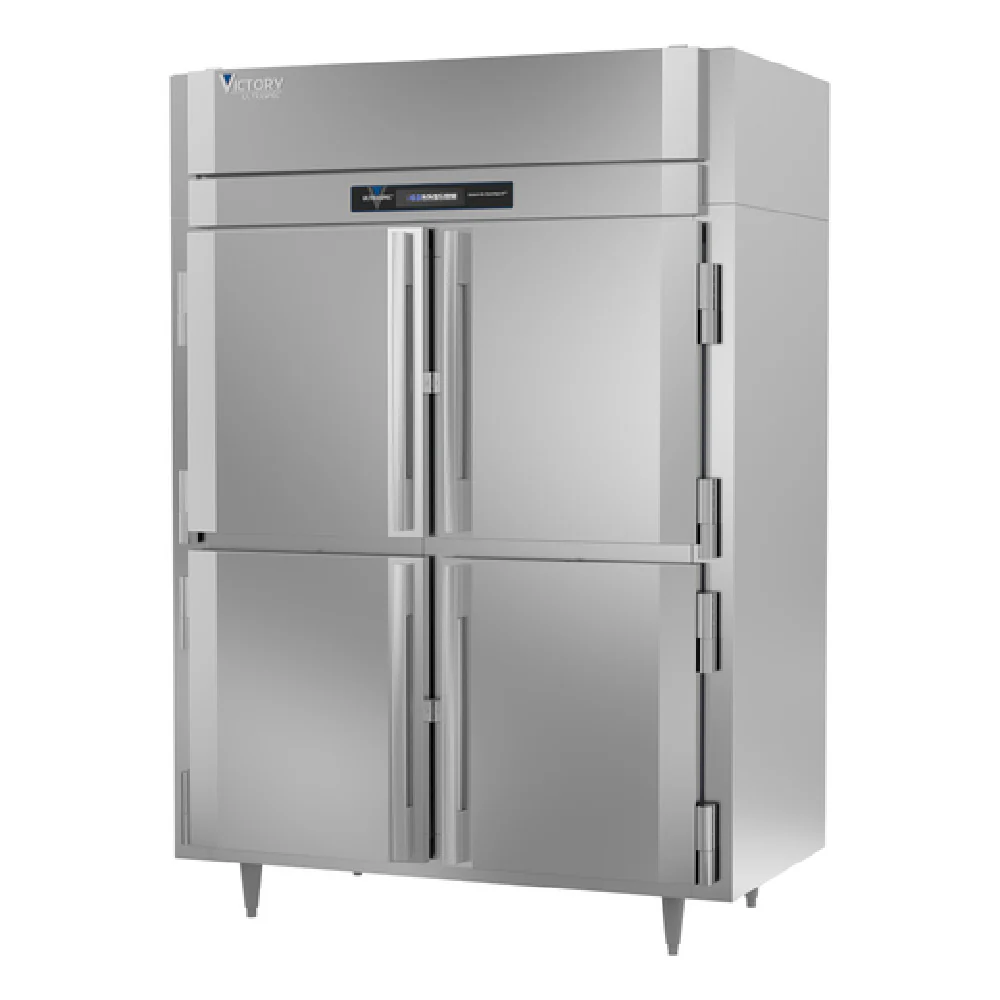 Victory FS-2D-S1-EW-HD-HC 58 Inch 52 cu Reach-In Freezer Electric with Stainless Steel