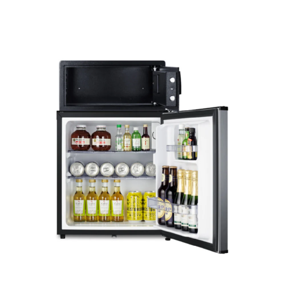 Summit MBSAFESS 20 Inch In-Room Safe Combination Stainless Steel Door Black Finish Summit MBSAFESS 20 Inch In-Room Safe Combination Stainless Steel Door Black Finish