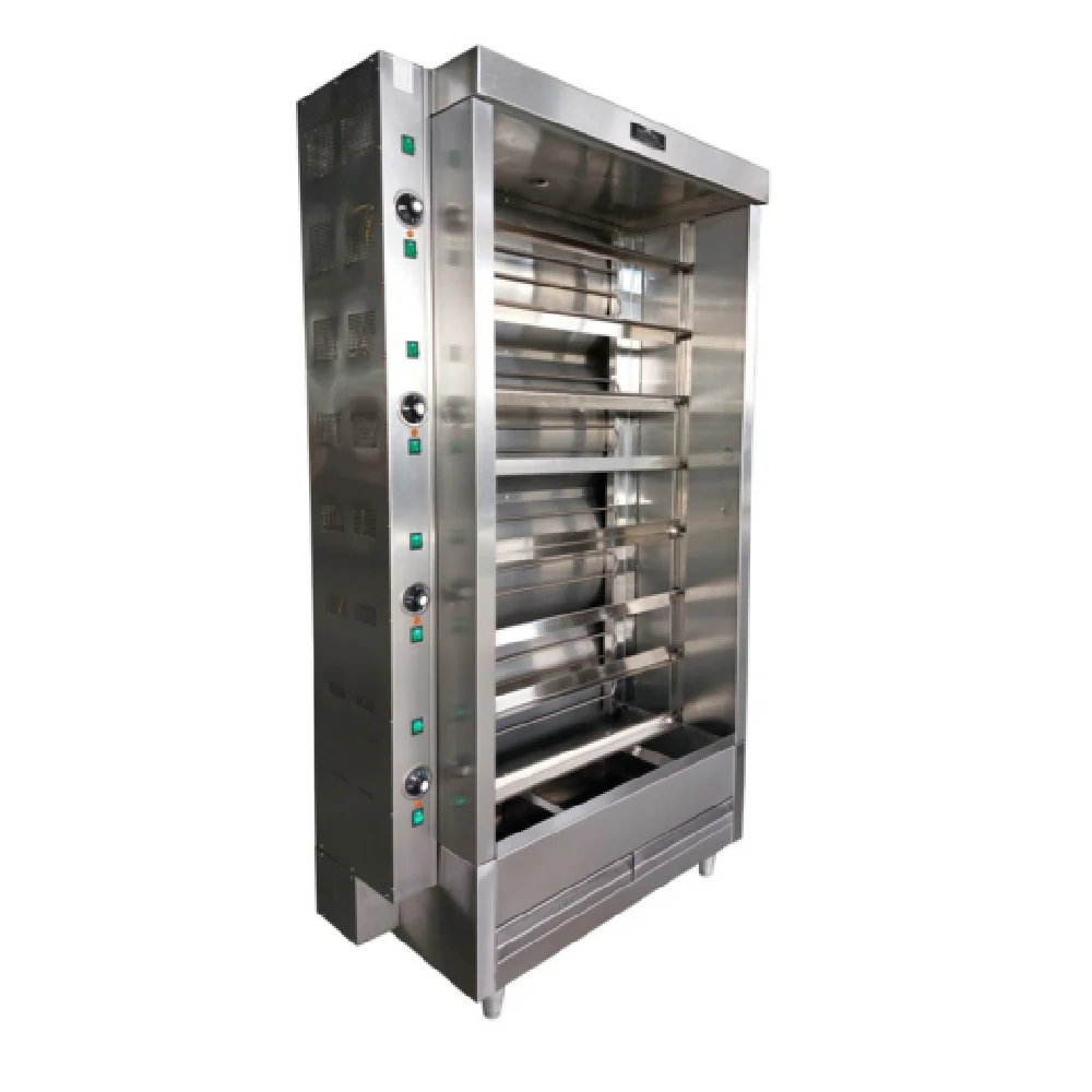AMPTO FRE8VE 46 Inch Electric Rotisserie Oven with 8 Stainless Steel V Spit Skewers AMPTO FRE8VE 46 Inch Electric Rotisserie Oven with 8 Stainless Steel V Spit Skewers