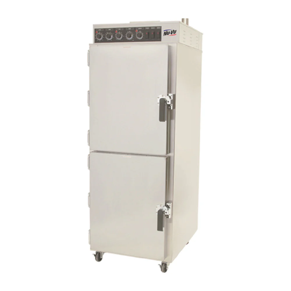 NU-VU SMOKE13 27 Inch Electric Smoker Oven Stainless Steel with AutoMist NU-VU SMOKE13 27 Inch Electric Smoker Oven Stainless Steel with AutoMist