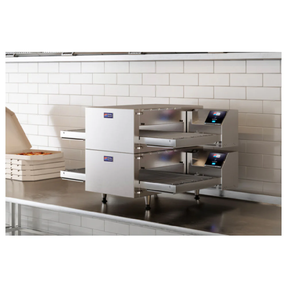 Middleby Marshall PS2620G-1 48 Inch Gas Conveyor Oven with Legs 40000 BTU
