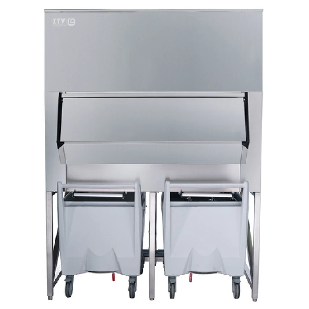 ITV Ice Makers SCD-1800 Ice Storage Bin With Carts 60