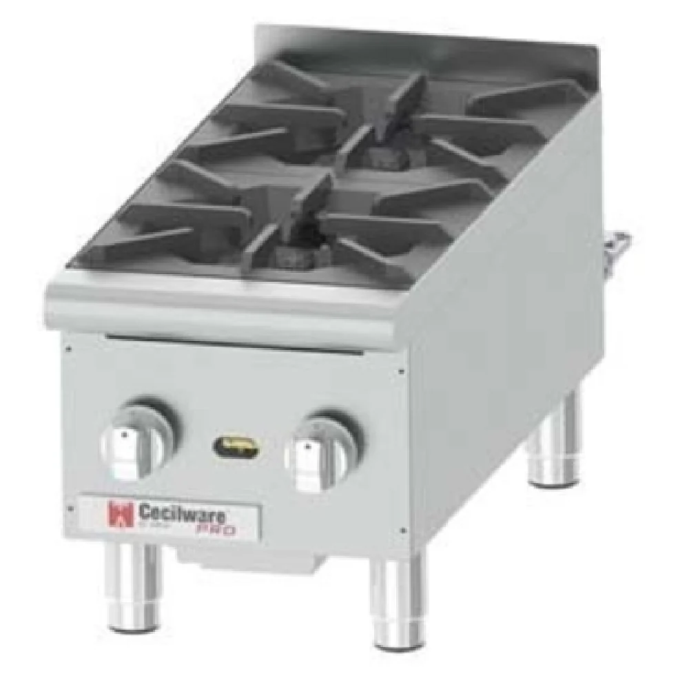 Grindmaster HPCP212 12 Inch Countertop Gas Hotplate with 2 Burners 22000 BTU Grindmaster HPCP212 12 Inch Countertop Gas Hotplate with 2 Burners 22000 BTU
