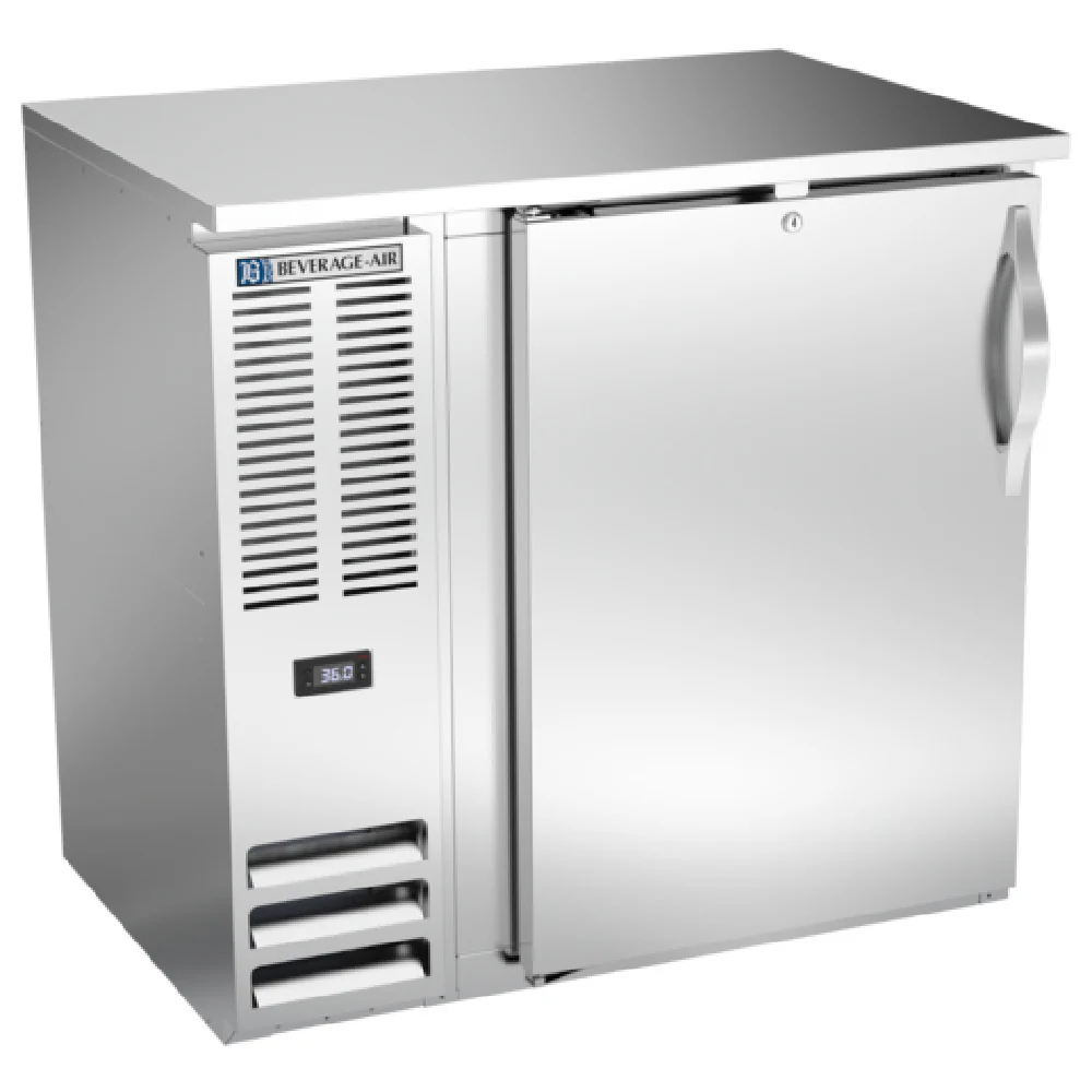 Beverage Air BBN36HC-F-S Refrigerated Food Rated Back Bar Storage Cabinet One-section Beverage Air BBN36HC-F-S Refrigerated Food Rated Back Bar Storage Cabinet One-section